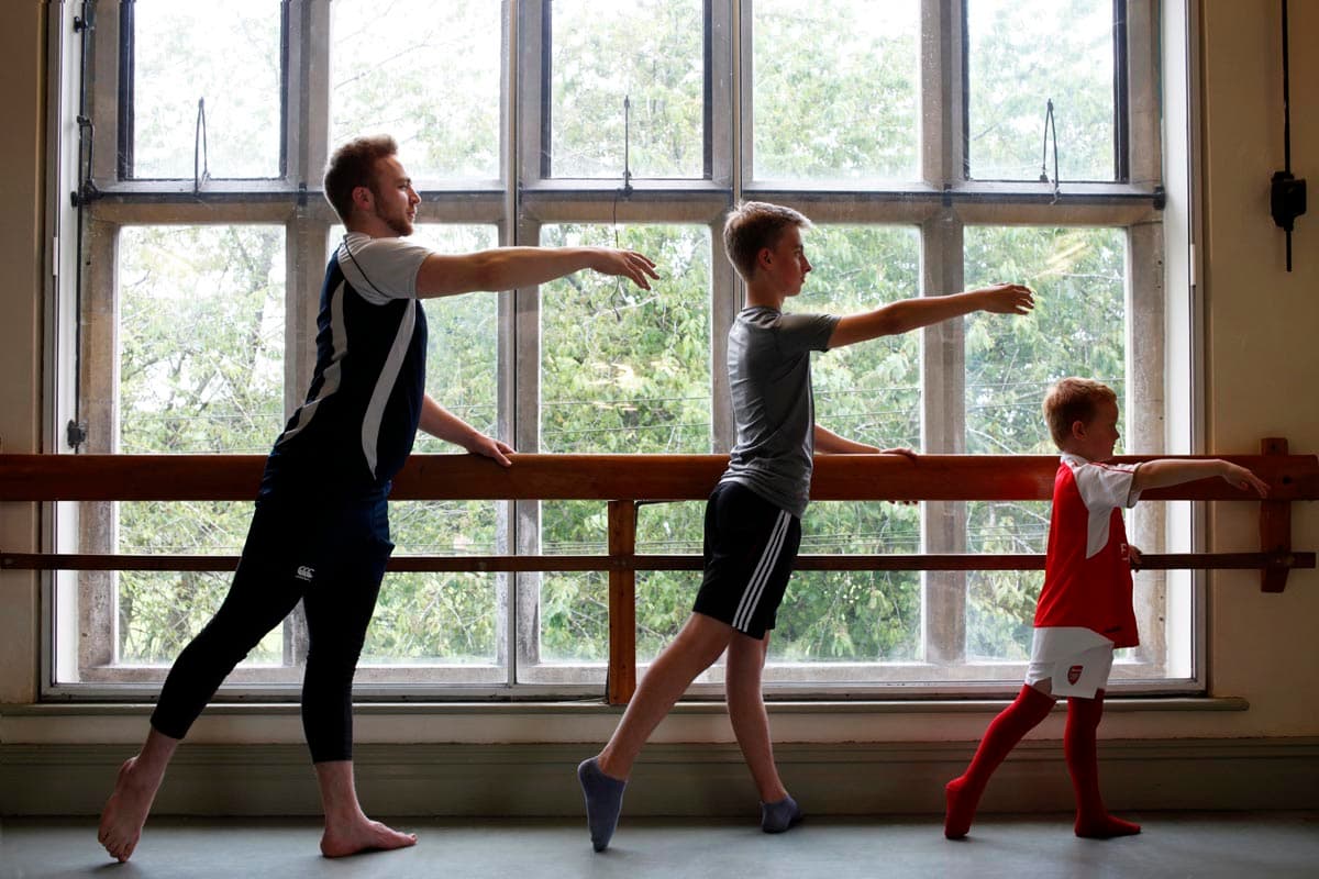 Boys "Billy Elliot" Ballet Class